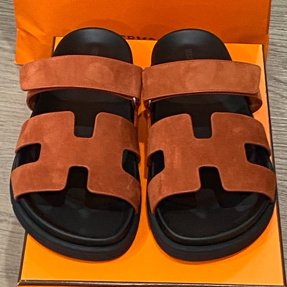 Hermès Chypre Sandals - Picture 1 of 16